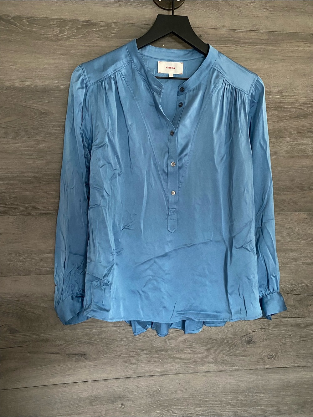 Xirena Silk Long Sleeve Blouse
